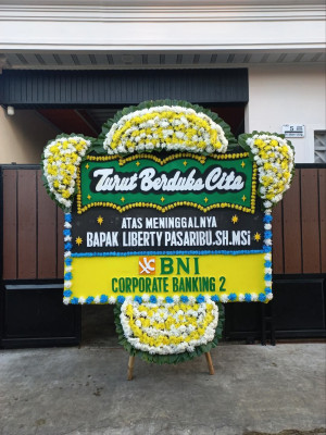 Papan Bunga Duka di Kacapiring