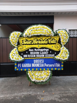 Papan Bunga Duka di Kacapiring